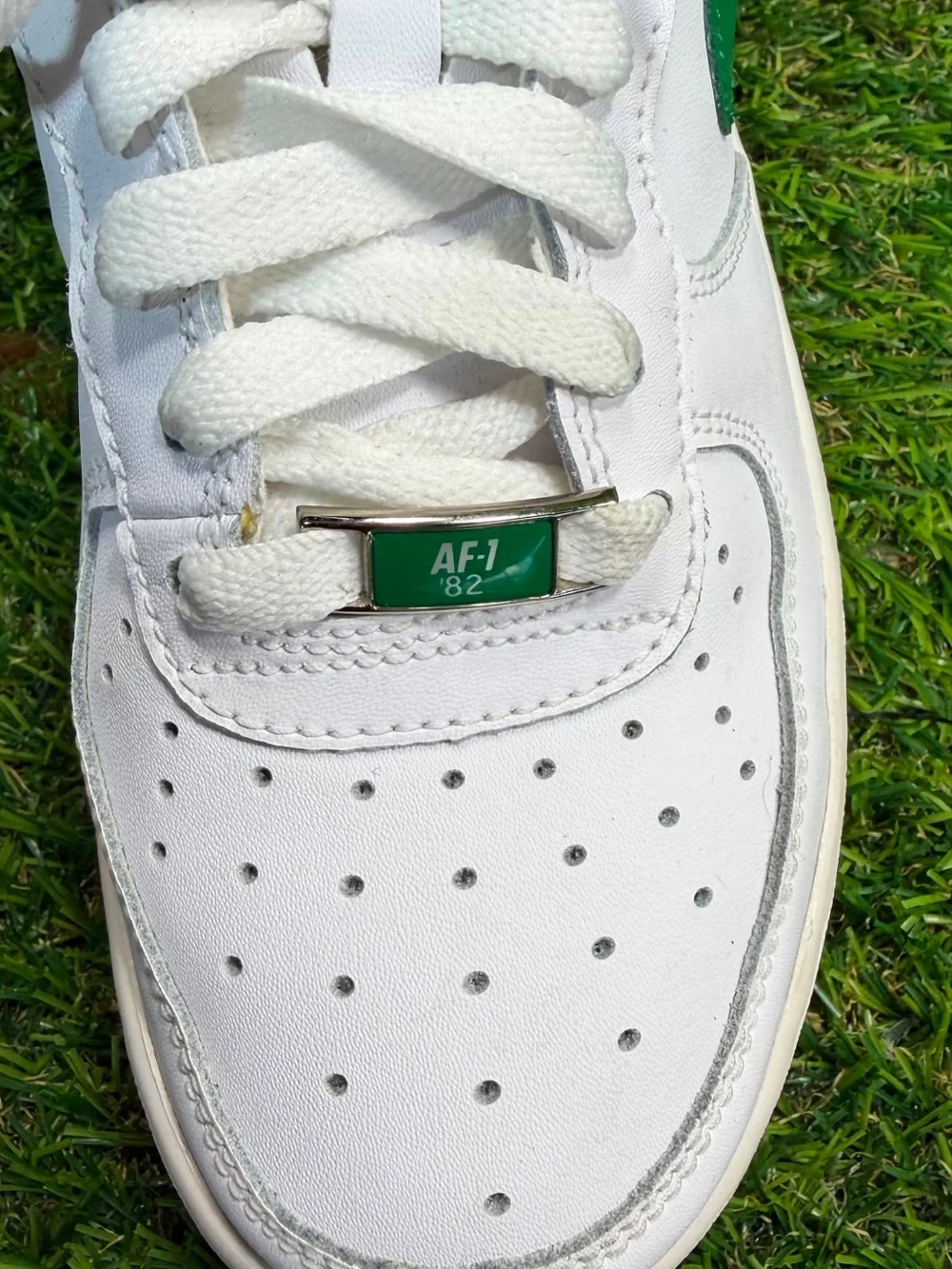 Nike Air Force 1 Low Pine Green GS 314192-131 2006 Vintage Size 4.5Y Boxed AF1